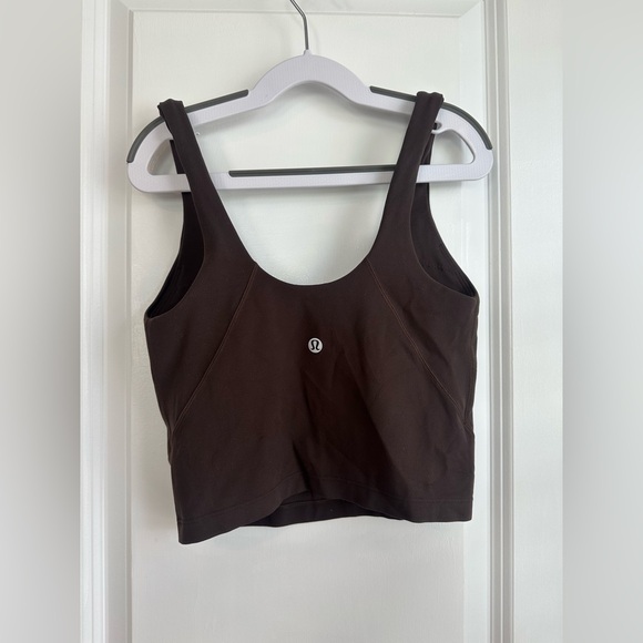 Lululemon Align Tank Top *Light Support, A/B Cup in Java Size 2 - Picture 4 of 9